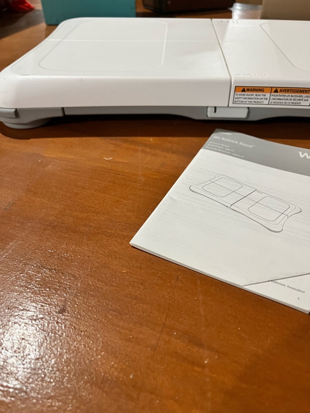 Nintendo Wii White Balance Board with Manual - Picture 3 of 5